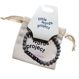🩶🤍NWT LITTLE WORDS PROJECT UNISEX BRACELET🤍🩶